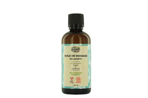 Huile de massage relaxante