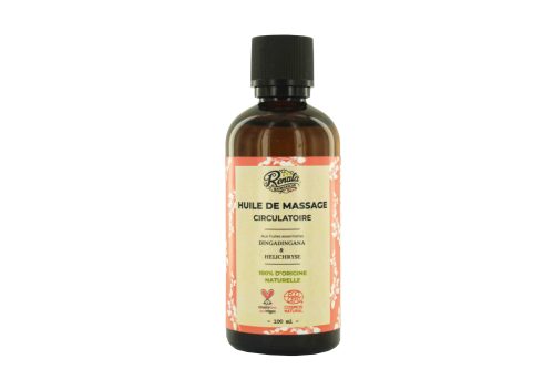 Huile de massage circulatoire