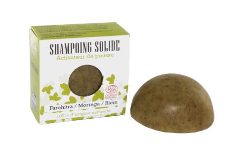 Shampoing solide activateur de pousse au Farehitra