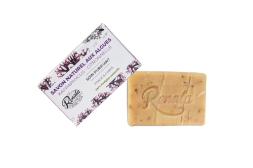 Savon aux algues Kappaphycus Citronnelle